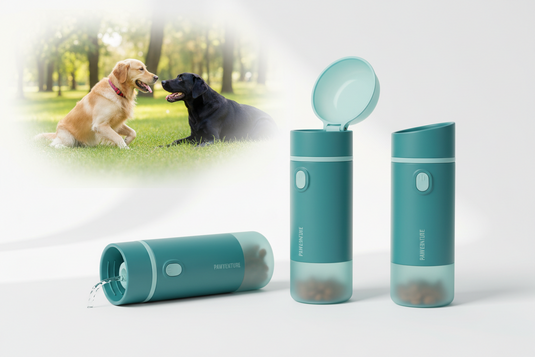3-in-1 portable dog water bottle