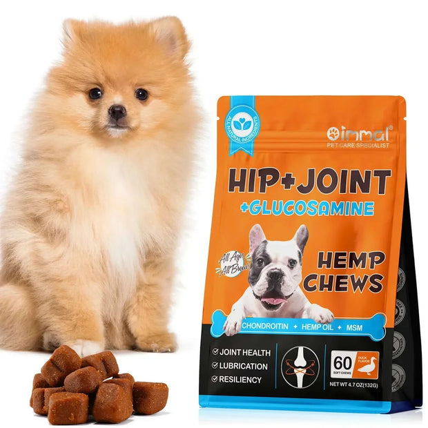 Dogs 170 Dog Joint Pain Relief Treats Chondroitin MSM Dog Joint Supplement Health