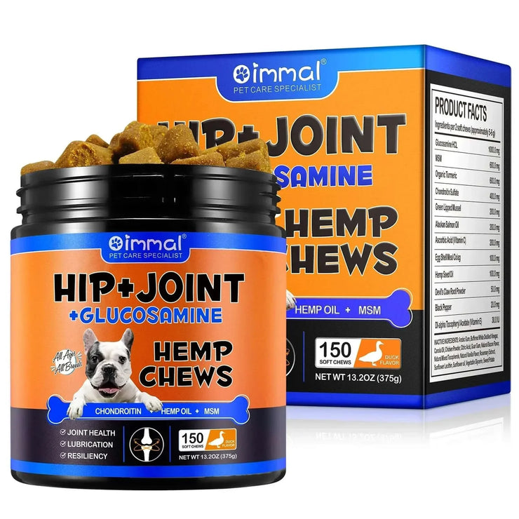 Dogs Glucosamine Joint Pain Relief Treats Chondroitin