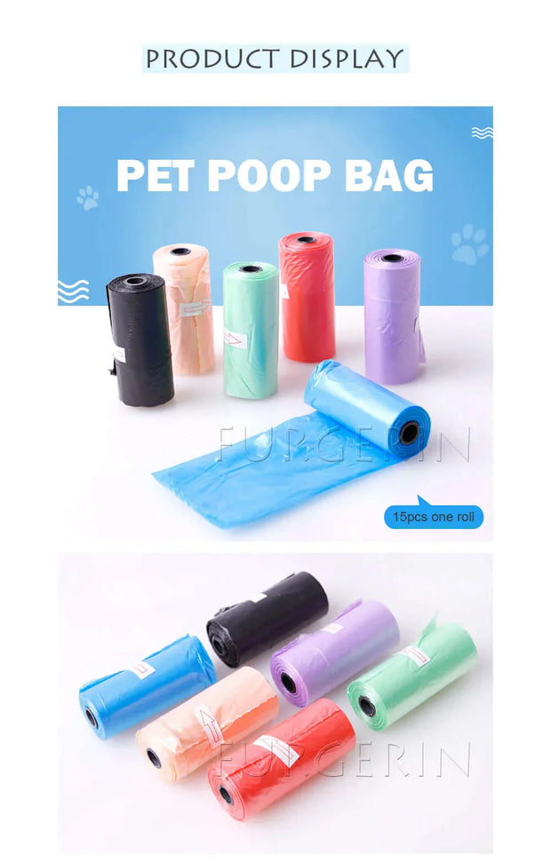 Eco-Friendly Degradable Dog Poop Bags