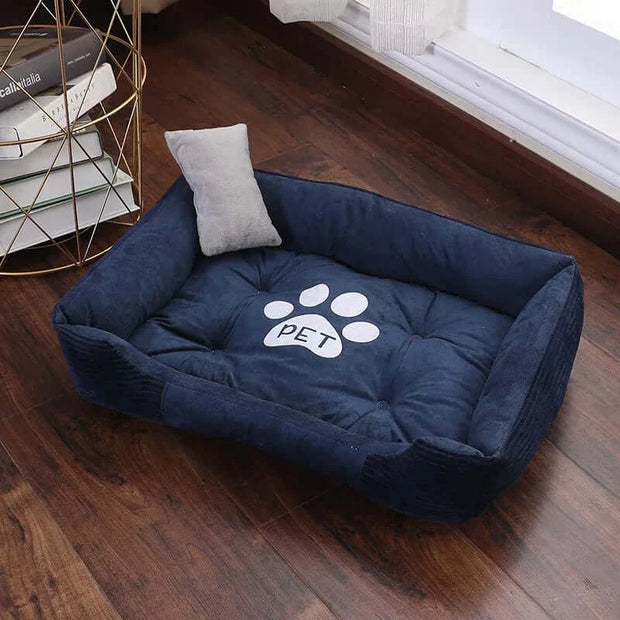 Warm Bone Pet Dogs Bed Washable House Cat Puppy Cotton Kennel Mat Soft Nest Dog Baskets Pet Products