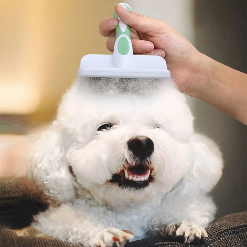 Load image into Gallery viewer, Pet Hair Shedding Comb Dog Cat Brush Grooming Long Hair Indoor Hair Remover Cleaning Beauty Slicker Pet Supplies
