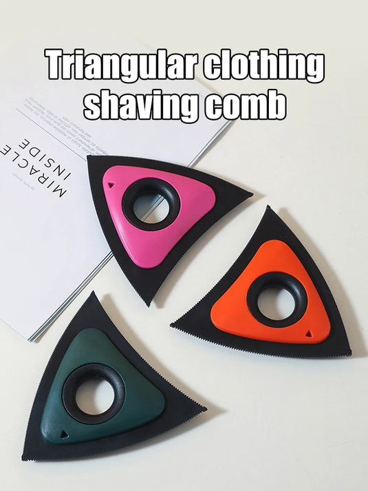 Pet hair remover, cat and dog bed hair remover brush, household carpet and sofa triangular hair adhesive