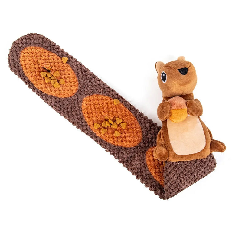 Load image into Gallery viewer, New Arrive Interactive Treat Dispenser Dog Toys Durable Squirrels Squeaky Snuffle Dog Puzzle Toy
