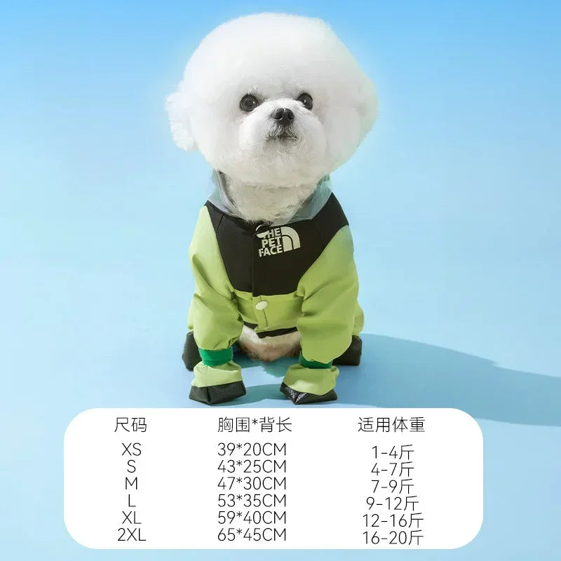 Load image into Gallery viewer, Waterproof Reflective Raincoat for Small Dogs
