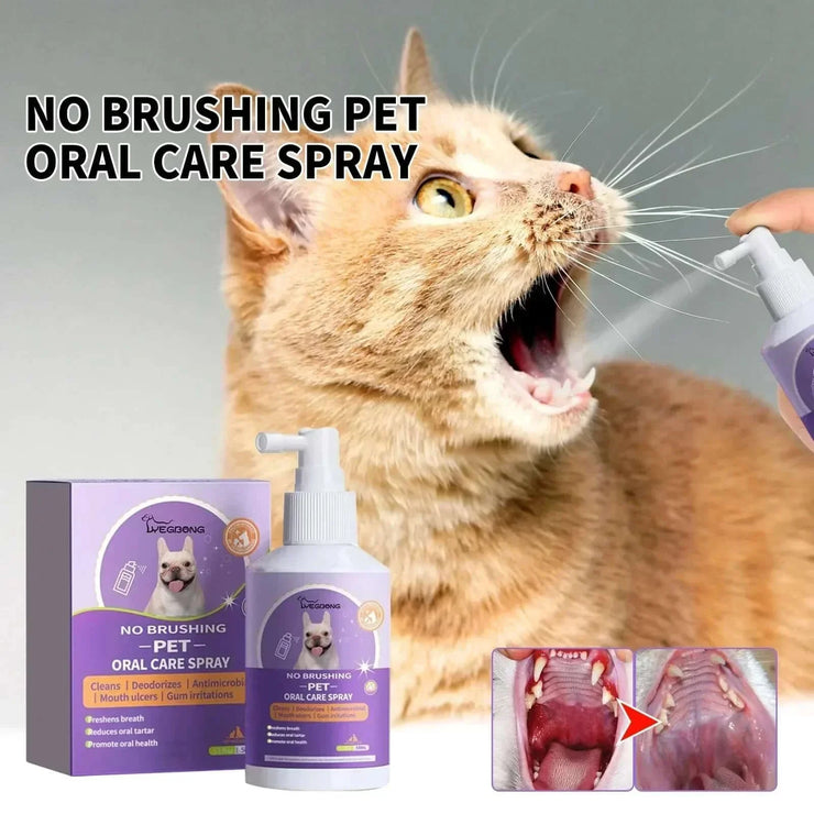 pet dental spray