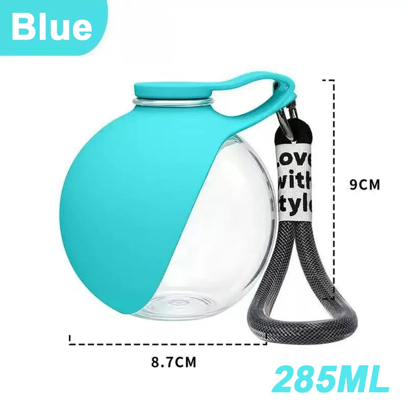 Load image into Gallery viewer, 2in1 Portable Dog Water Bottle Built In Collapsible Bowl Outdoor Walking Hiking Travel Water Feeder Compact Hydration Cup
