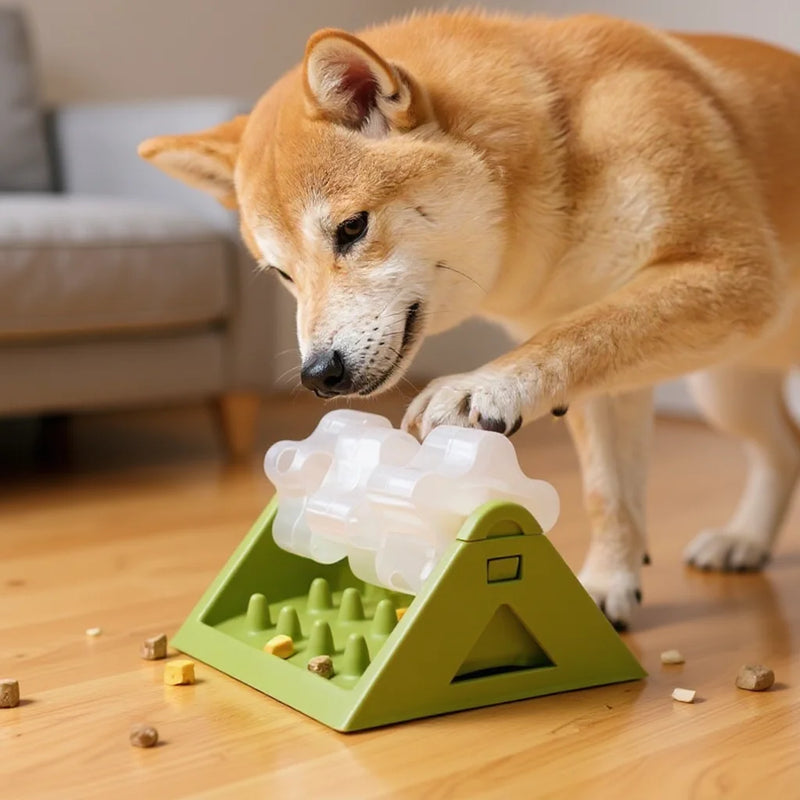 Load image into Gallery viewer, Interactive Dog Food Dispenser Toy - Puzzle Feeder with Leak-Proof Design, Slow-Feeding Design &amp; Durable PP Material for Dogs
