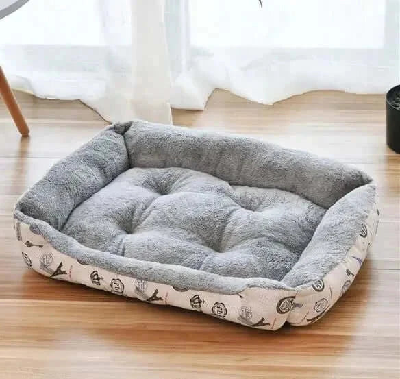 Warm Bone Pet Dogs Bed Washable House Cat Puppy Cotton Kennel Mat Soft Nest Dog Baskets Pet Products