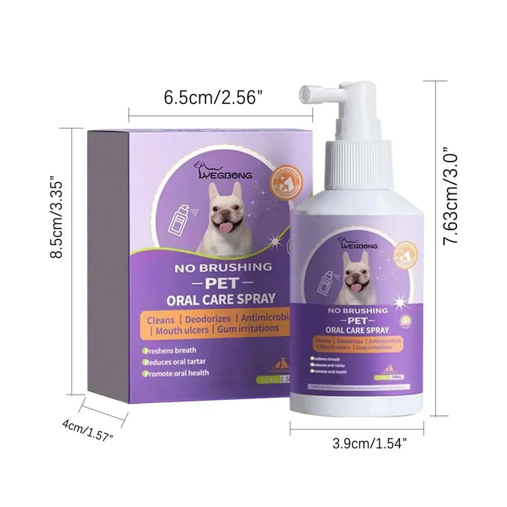 pet dental spray