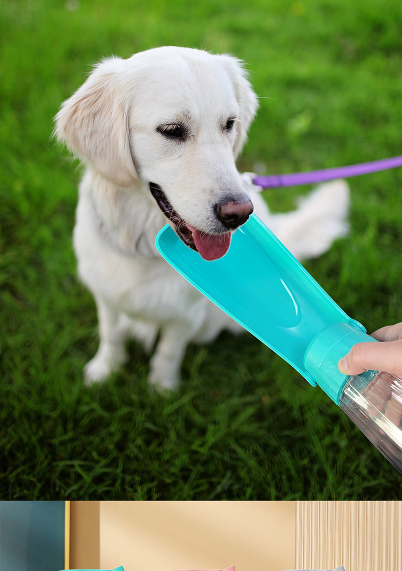 Load image into Gallery viewer, Portable Dog Water Bottle Dispenser For Small Large Dogs Foldable Puppy Outdoor Hiking Drinking Bowl French Bulldog Pet Supplies
