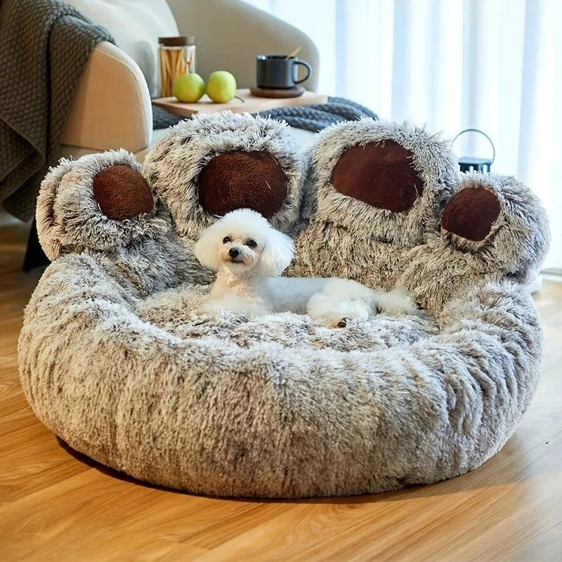 Load image into Gallery viewer, CozyNest Plush Pet Bed for Dogs

