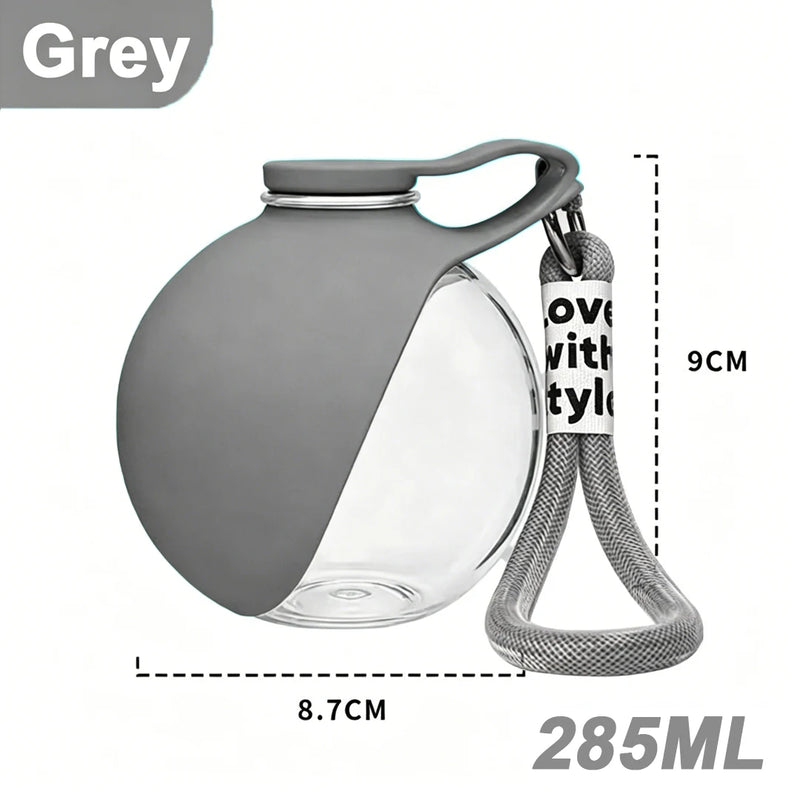 Load image into Gallery viewer, 2in1 Portable Dog Water Bottle Built In Collapsible Bowl Outdoor Walking Hiking Travel Water Feeder Compact Hydration Cup
