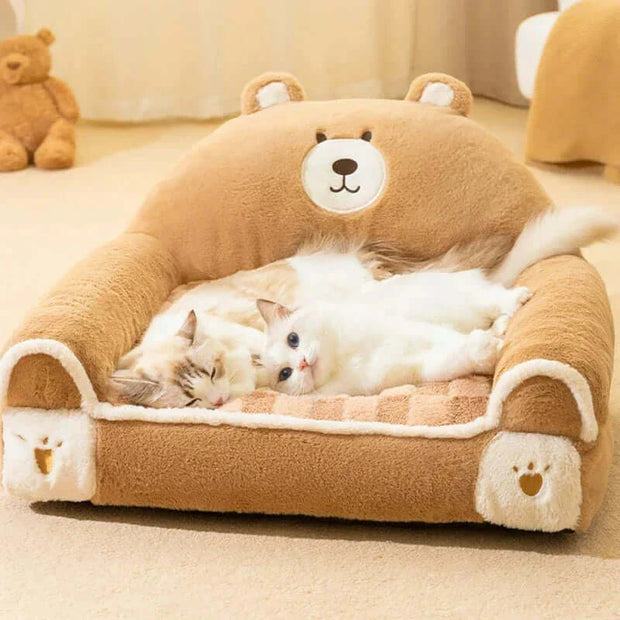 Small Dogs Cats Thicken Dog Sleeping Bed Plush Puppy Kennel Pet Supplies