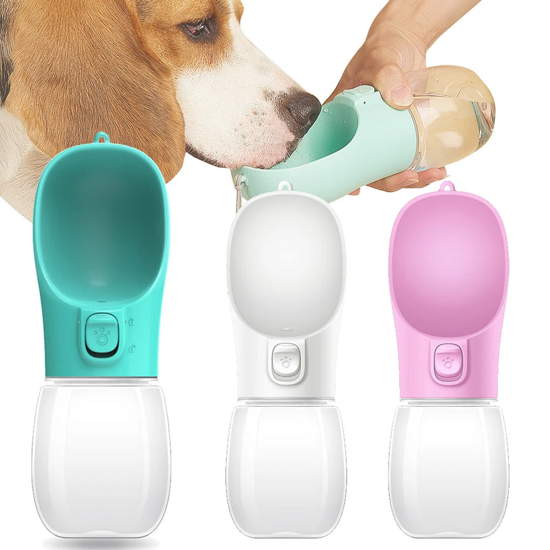 Load image into Gallery viewer, Portable Dog Water Bottle For Small Large Dogs Cat Outdoor Leakproof Walking Drinking Bowls Chihuahua French Bulldog Supplies
