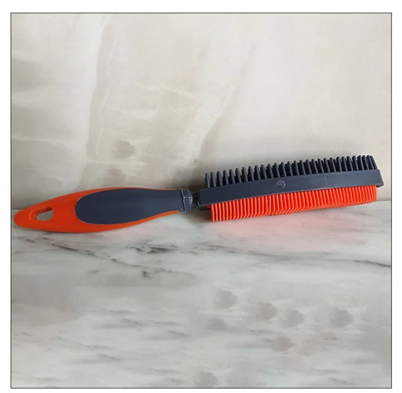 Load image into Gallery viewer, Pet Hair Remover Brush: Gentle Grooming Tool with Massage Effect for Dogs &amp; Cats, Easy Clean Lint Brush for Clothes &amp; Upholstery
