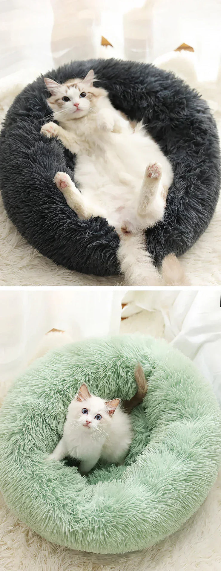 CozyNest Plush Pet Bed