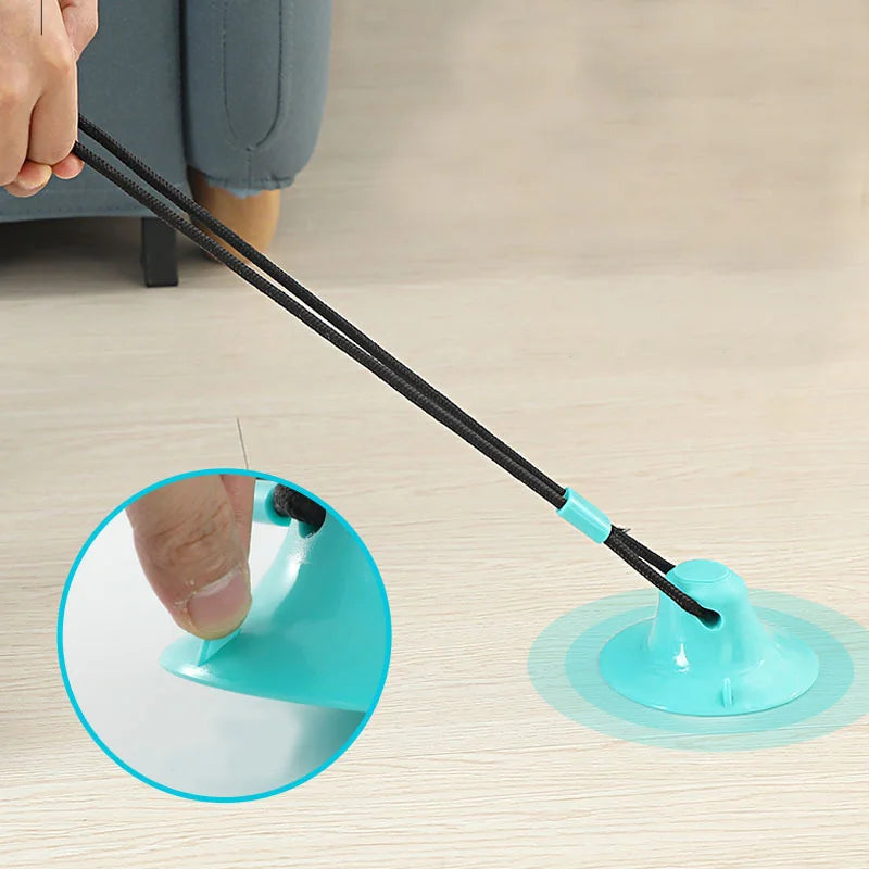 Load image into Gallery viewer, Interactive Suction Cup Dog Toy with Sound and Treat Dispensing - Durable Rubber Ball for Training and Tug-of-War Fun
