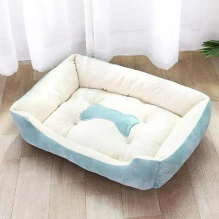 Warm Bone Pet Dogs Bed Washable House Cat Puppy Cotton Kennel Mat Soft Nest Dog Baskets Pet Products