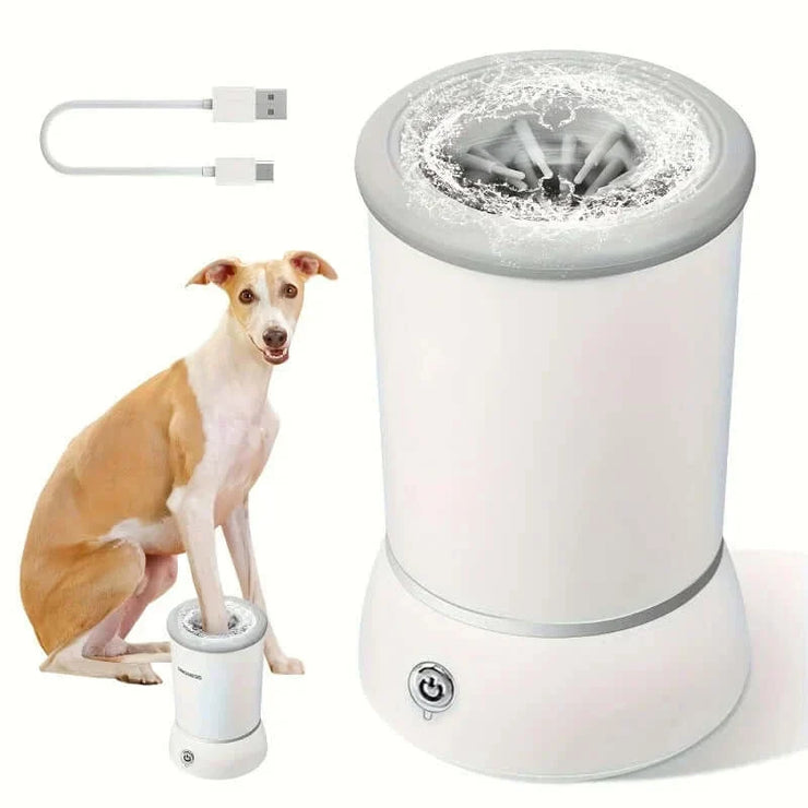 Ultimate Rechargeable Paw Cleaner: Effortless, Mess-Free Grooming for All Dogs!