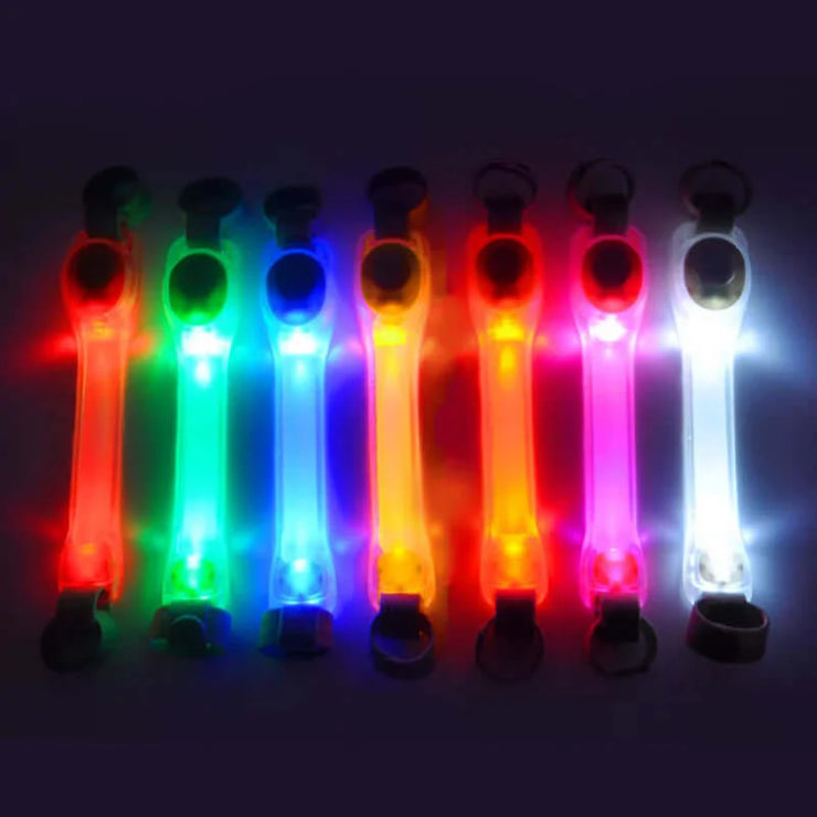 Dog Anti Lost Safety Glowing Collar Outdoor Waterproof Warning LED