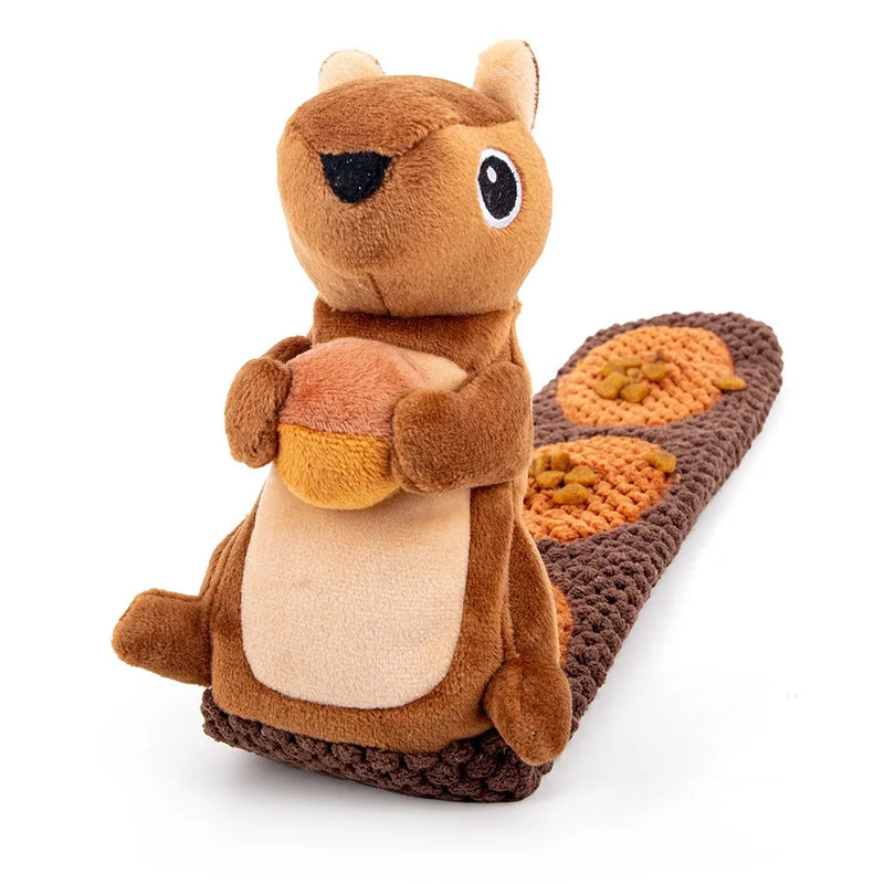 Load image into Gallery viewer, New Arrive Interactive Treat Dispenser Dog Toys Durable Squirrels Squeaky Snuffle Dog Puzzle Toy

