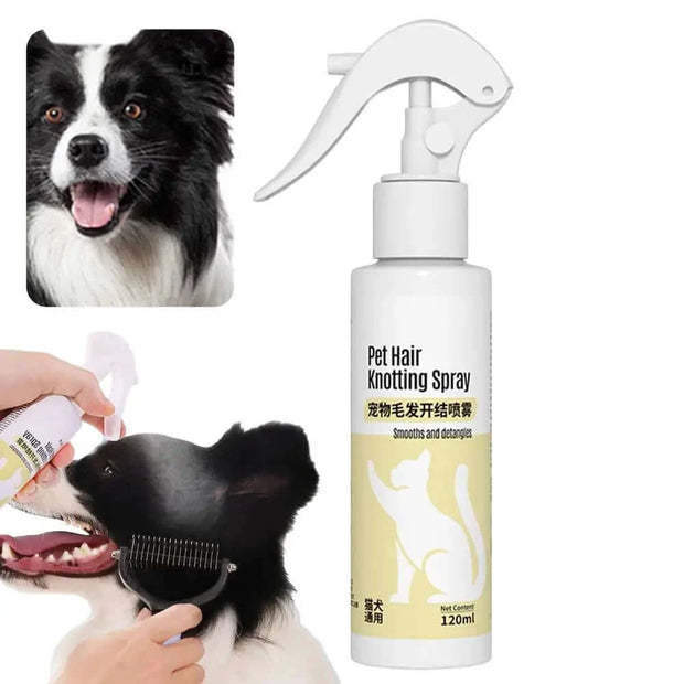 Dog Detangling Spray 120ml Leave-