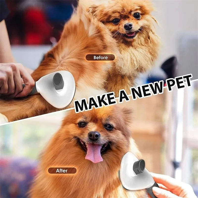 Load image into Gallery viewer, Pet Dog Brush Cat Comb Self Cleaning Pet Hair Remover Brush For Dogs Cats Grooming Tools Pets Dematting Comb Dogs Accessories
