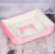 Warm Bone Pet Dogs Bed Washable House Cat Puppy Cotton Kennel Mat Soft Nest Dog Baskets Pet Products