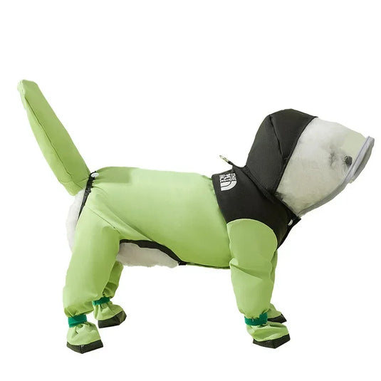 Waterproof Reflective Raincoat for Small Dogs