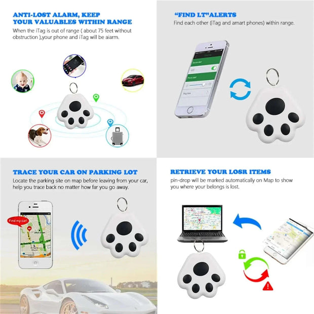 Paw-Fection GPS Tracker Waterproof Anti-Lost and Locator for Pets