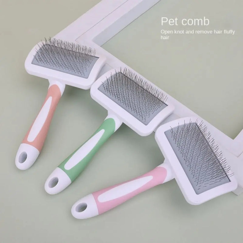 Load image into Gallery viewer, Pet Hair Shedding Comb Dog Cat Brush Grooming Long Hair Indoor Hair Remover Cleaning Beauty Slicker Pet Supplies
