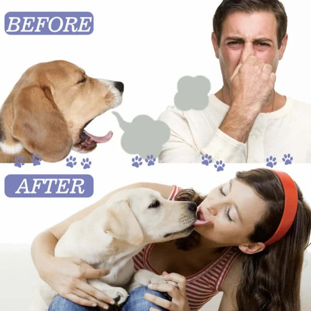 Dog Teeth Cleaning Spray Oral Care Cats Mouth Fresh Remove Tooth Stains Puppy Tartar Removal Deodorant Pet Oral Cleanse Spray