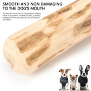 Natural Dog Chew Stick made from sustainable coffee wood, ideal for dental health and stress relief.