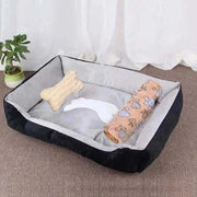 Warm Bone Pet Dogs Bed Washable House Cat Puppy Cotton Kennel Mat Soft Nest Dog Baskets Pet Products