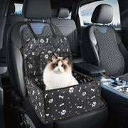 Foldable Dog Car Seat Cover & Hammock – Travel Carrier for Pets