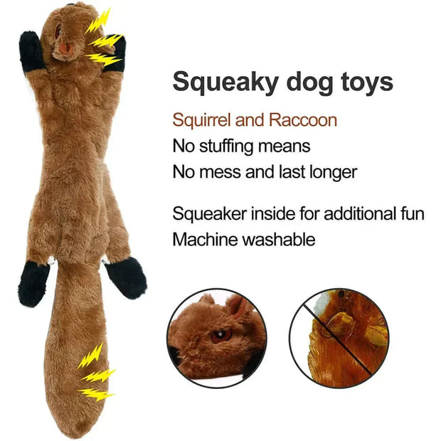 squeakers toy durable stuffingless