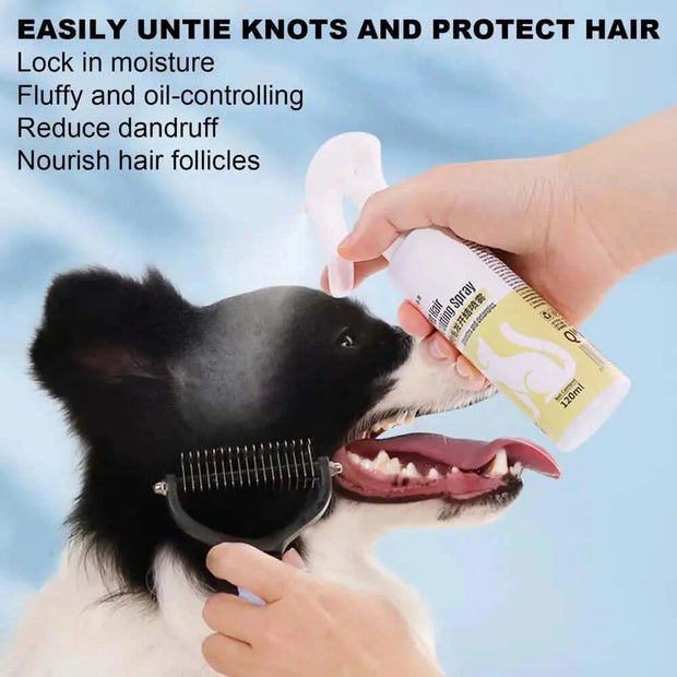 Dog Detangling Spray 120ml Leave-