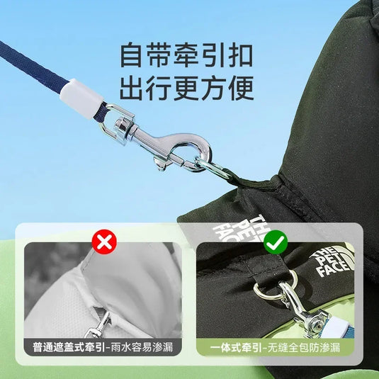 Waterproof Reflective Raincoat for Small Dogs