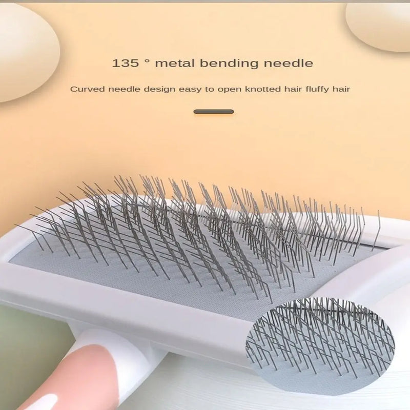 Load image into Gallery viewer, Pet Hair Shedding Comb Dog Cat Brush Grooming Long Hair Indoor Hair Remover Cleaning Beauty Slicker Pet Supplies
