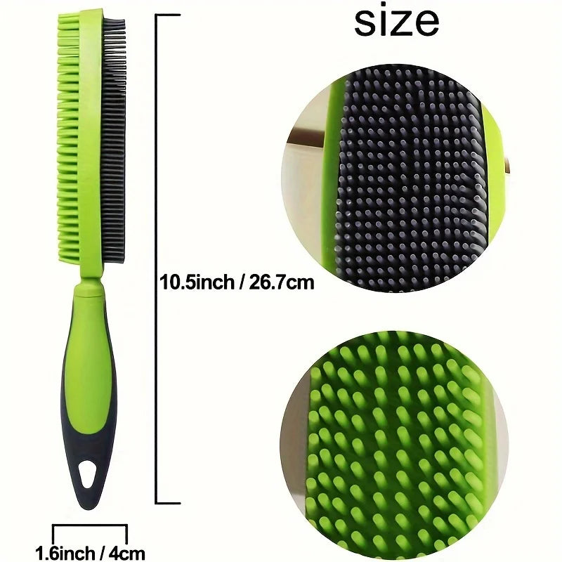 Load image into Gallery viewer, Pet Hair Remover Brush: Gentle Grooming Tool with Massage Effect for Dogs &amp; Cats, Easy Clean Lint Brush for Clothes &amp; Upholstery
