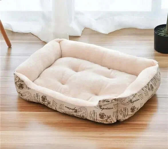 Warm Bone Pet Dogs Bed Washable House Cat Puppy Cotton Kennel Mat Soft Nest Dog Baskets Pet Products