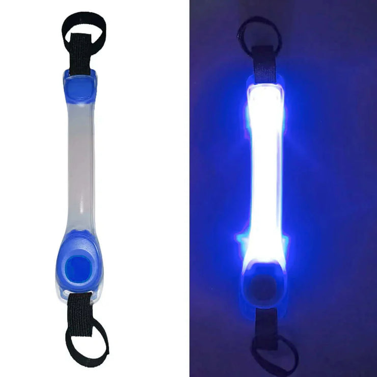 Dog Anti Lost Safety Glowing Collar Outdoor Waterproof Warning LED