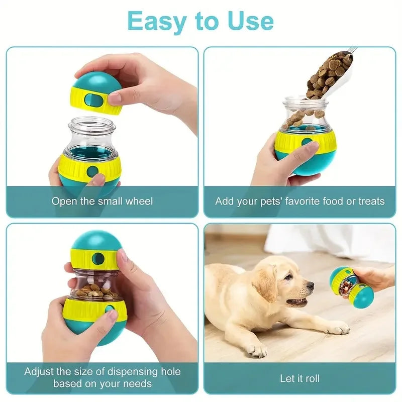 Load image into Gallery viewer, Interactive Dog Snack Dispenser Toy, Suitable for All Types of Slow Feeders, Plastic Pet Toys, Bringing Fun and Healthy Eating
