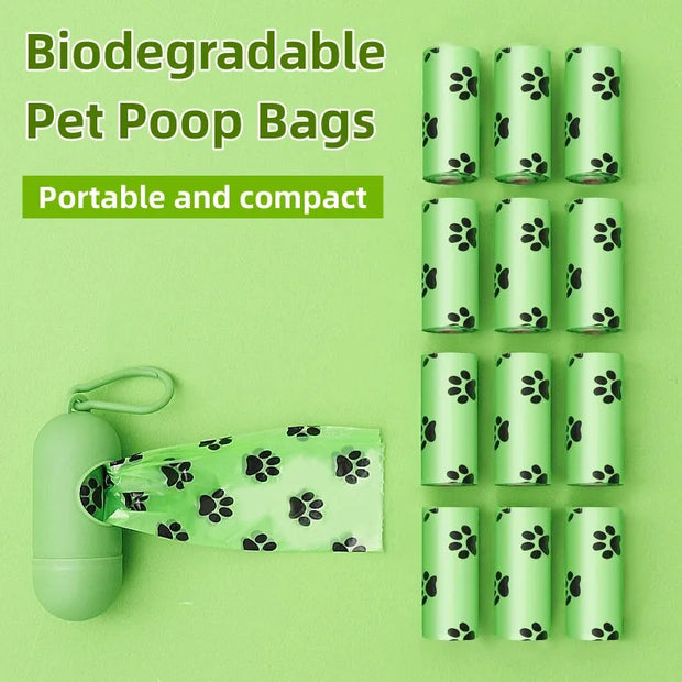 EcoScent Biodegradable Pet Waste Bags with Dispenser