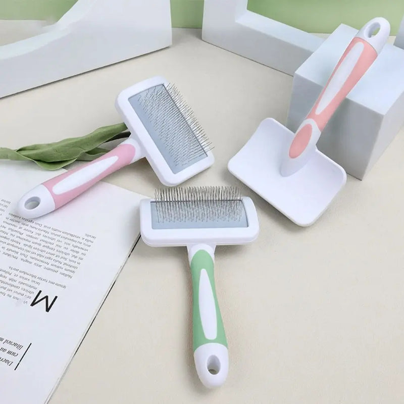 Load image into Gallery viewer, Pet Hair Shedding Comb Dog Cat Brush Grooming Long Hair Indoor Hair Remover Cleaning Beauty Slicker Pet Supplies
