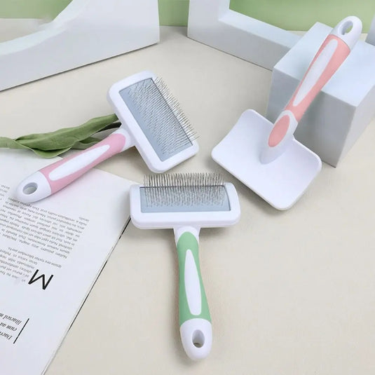 Pet Hair Shedding Comb Dog Cat Brush Grooming Long Hair Indoor Hair Remover Cleaning Beauty Slicker Pet Supplies