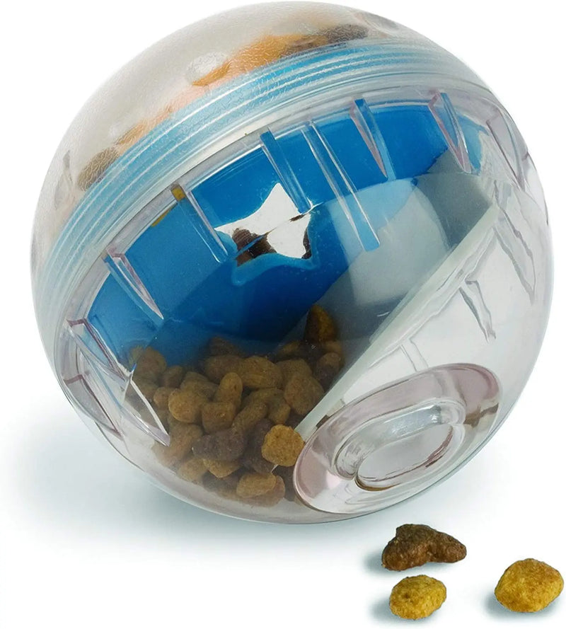 Load image into Gallery viewer, IQ Treat Ball Dog Treat Dispenser Toy Ball Interactive Dog Toy - 4" Dog Food Toy Stimulation, Slow Feeder
