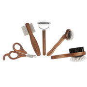 Natural Wood Grooming & Nail Care Kit