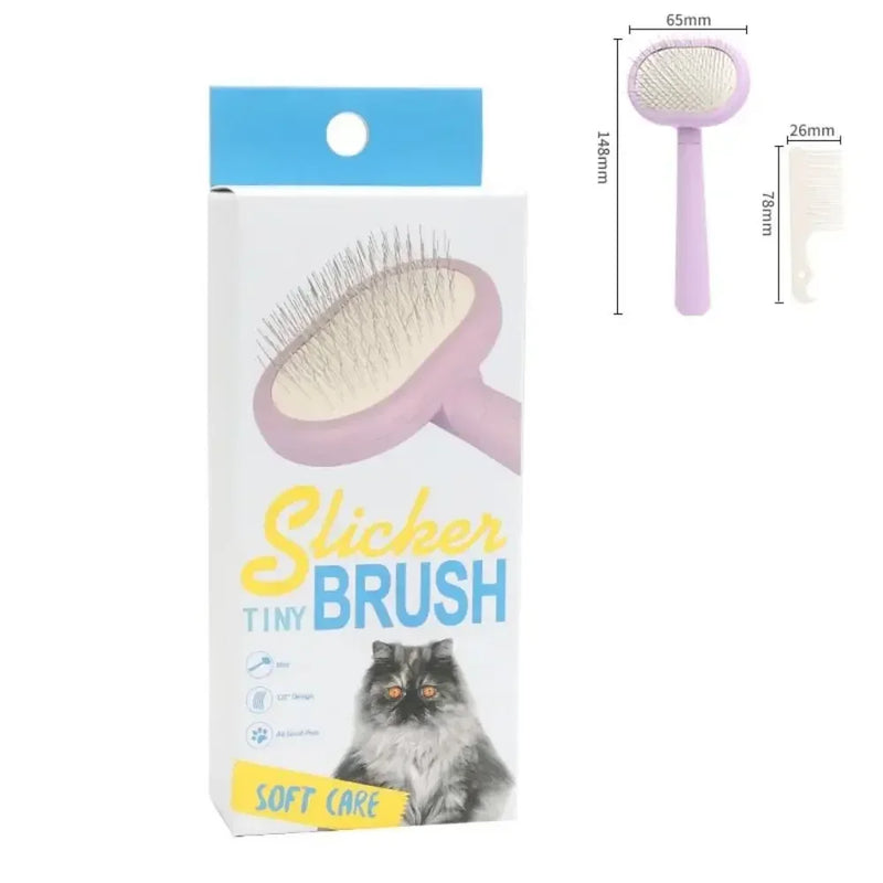 Load image into Gallery viewer, Pet Hair Shedding Comb Dog Cat Brush Grooming Long Hair Indoor Hair Remover Cleaning Beauty Slicker Pet Supplies
